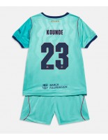 Barcelona Jules Kounde #23 Alternativní dres pro děti 2026-27 Krátký Rukáv (+ trenýrky)